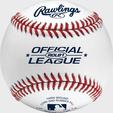 Official League Competition Grade Baseballs, 1, 3, 6 Pack or Dozen