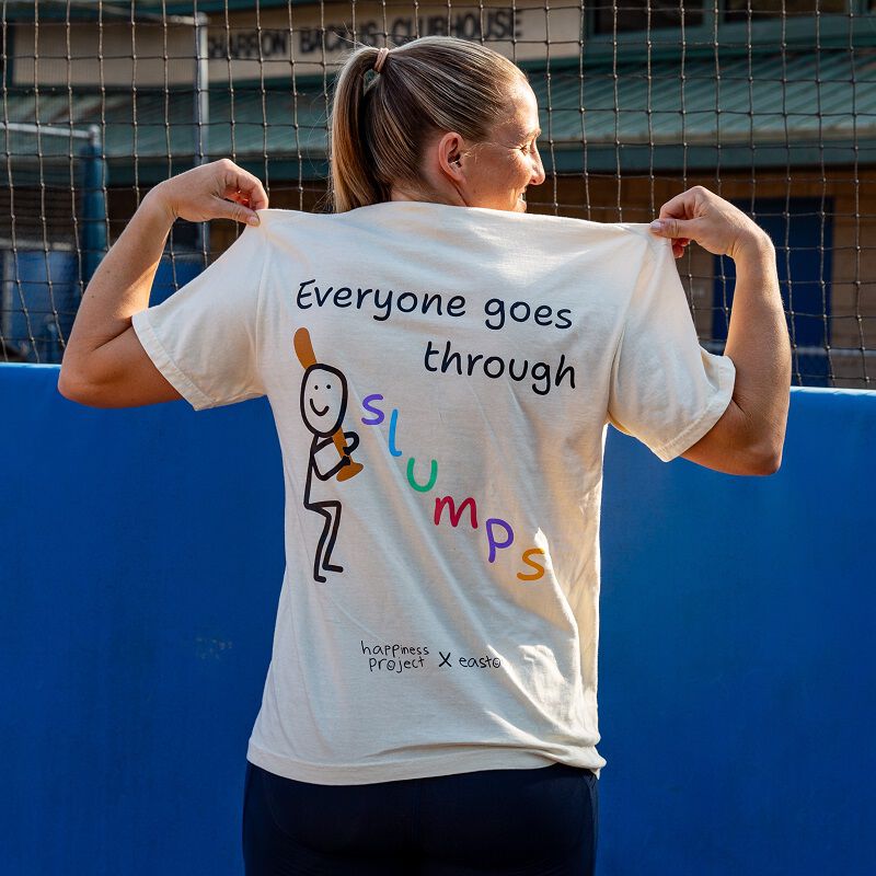 Easton x Happiness Project "Everyone Goes Through Slumps" Tee