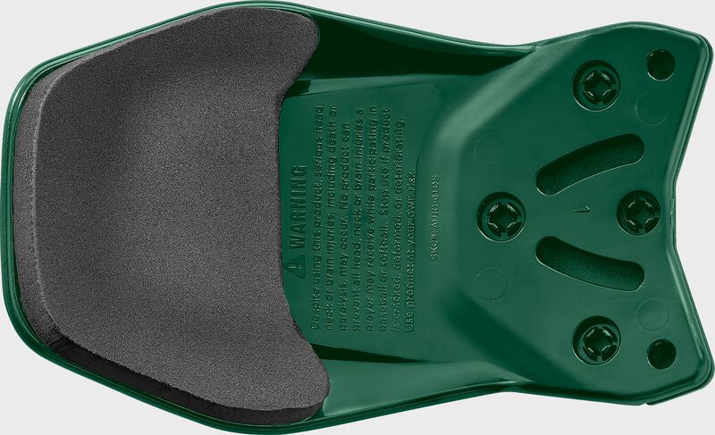 Easton Mult-Adjust Jaw Guard, Dark Green