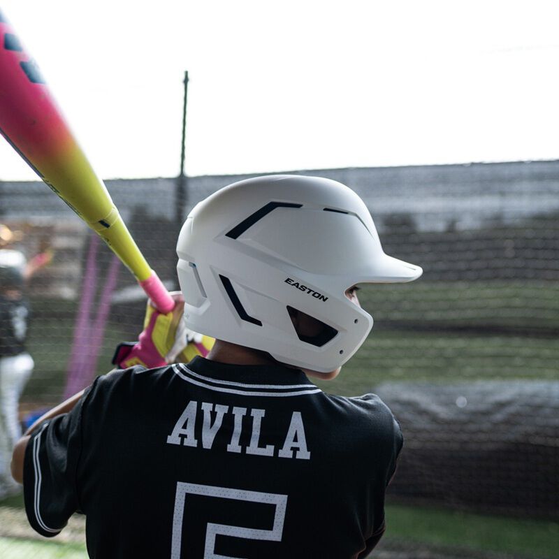 Easton Z50 Batting Helmet, White, XL