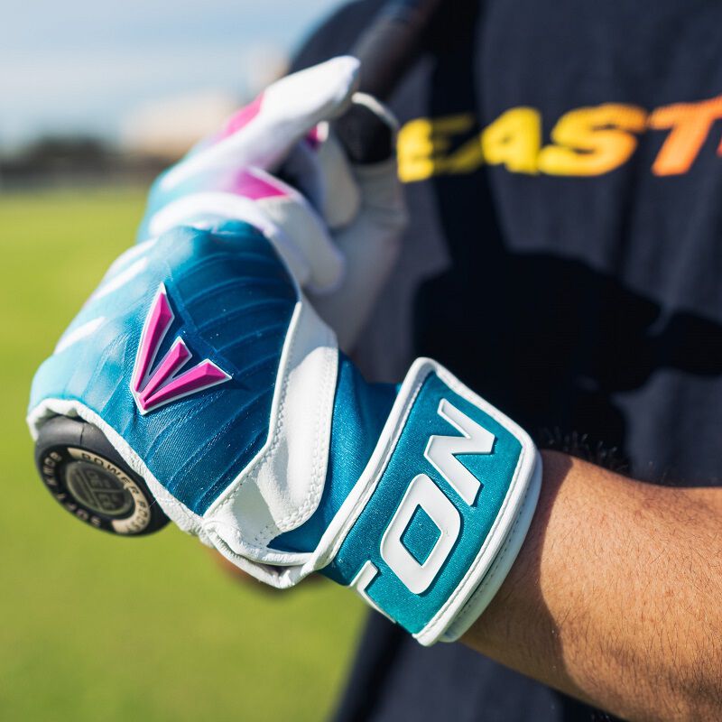 Walk-Off Ethos Hazy Collection Batting Gloves, Vaporwave, Adult S