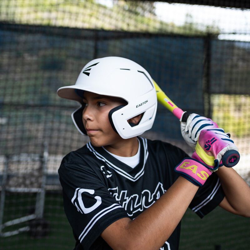 Easton Z50 Batting Helmet, White, XL