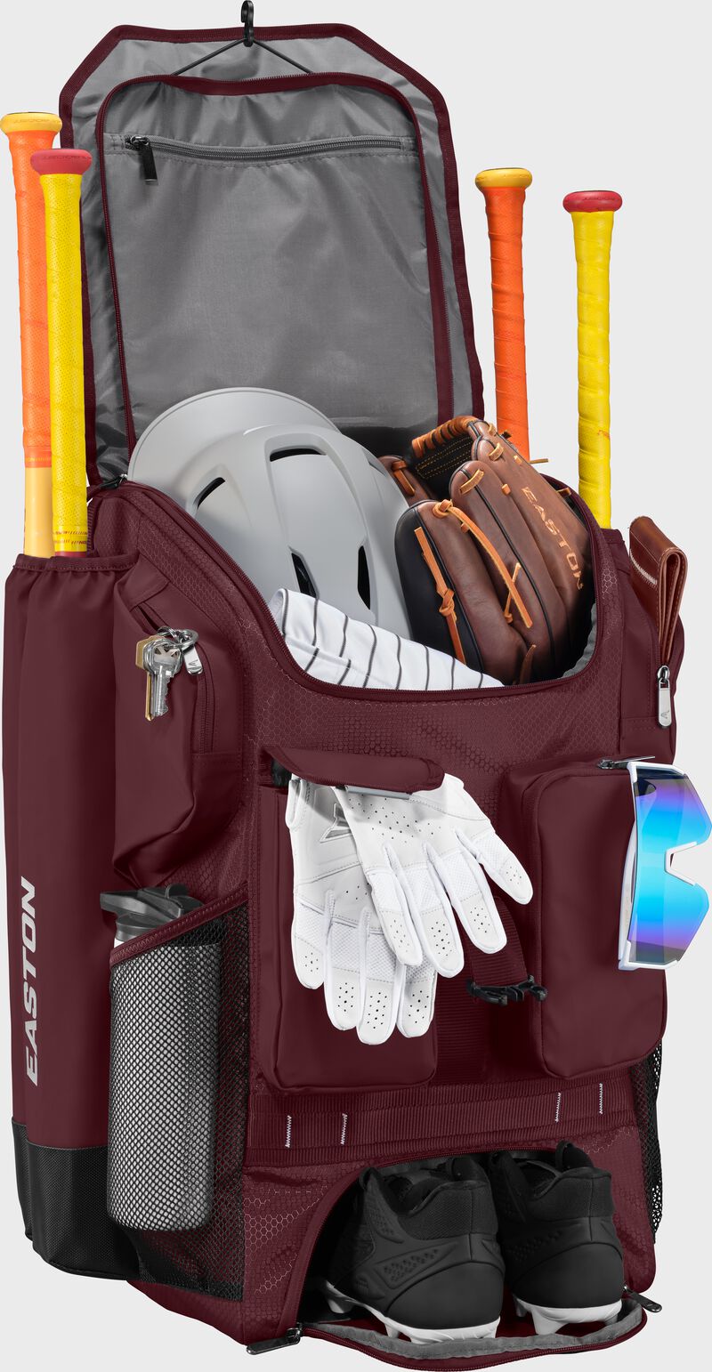 Easton 5-Tool Phenom Backpack, Maroon