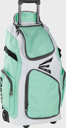 Traveler Stand-Up Wheeled Bag, Mint Green