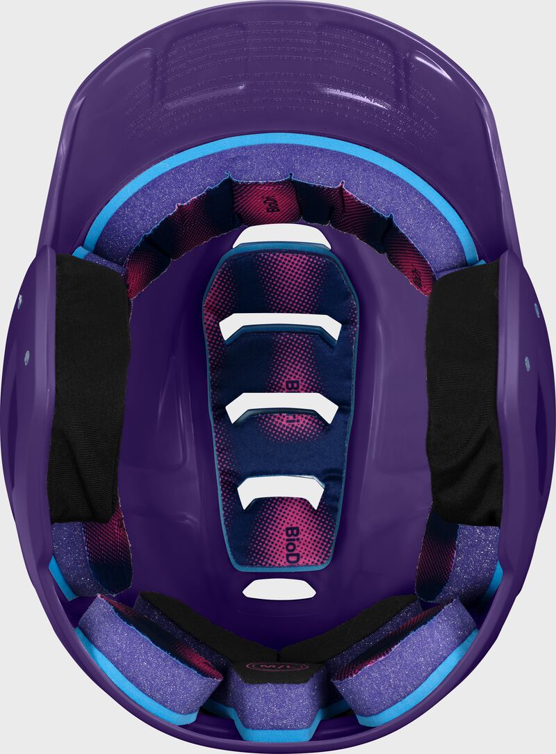 Easton Z50 Batting Helmet, Purple, XL