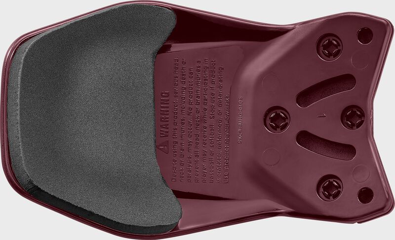 Easton Mult-Adjust Jaw Guard, Maroon