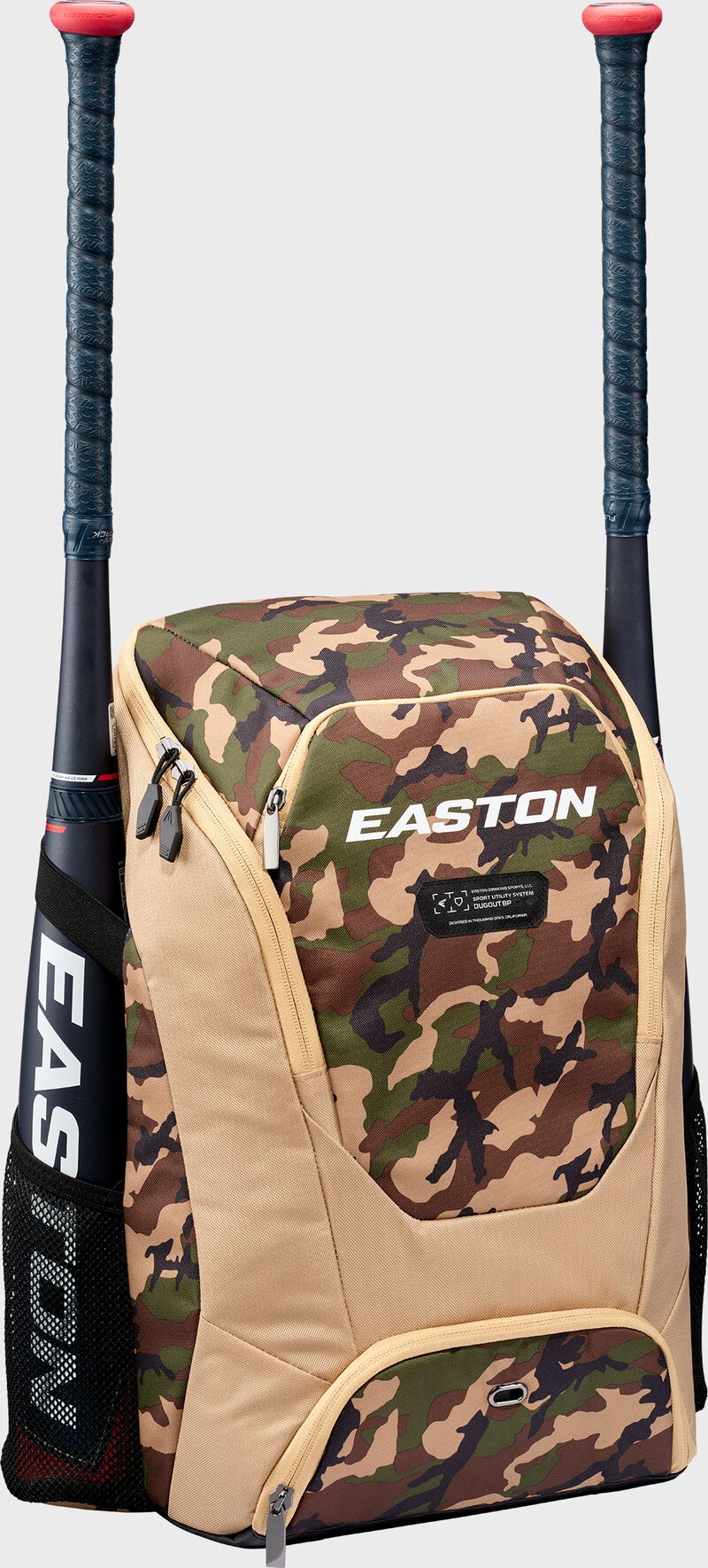 Dugout Backpack, Tan/Army Camo