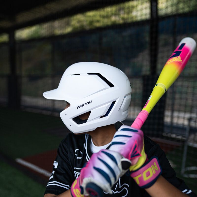 Easton Z50 Batting Helmet, White, XL
