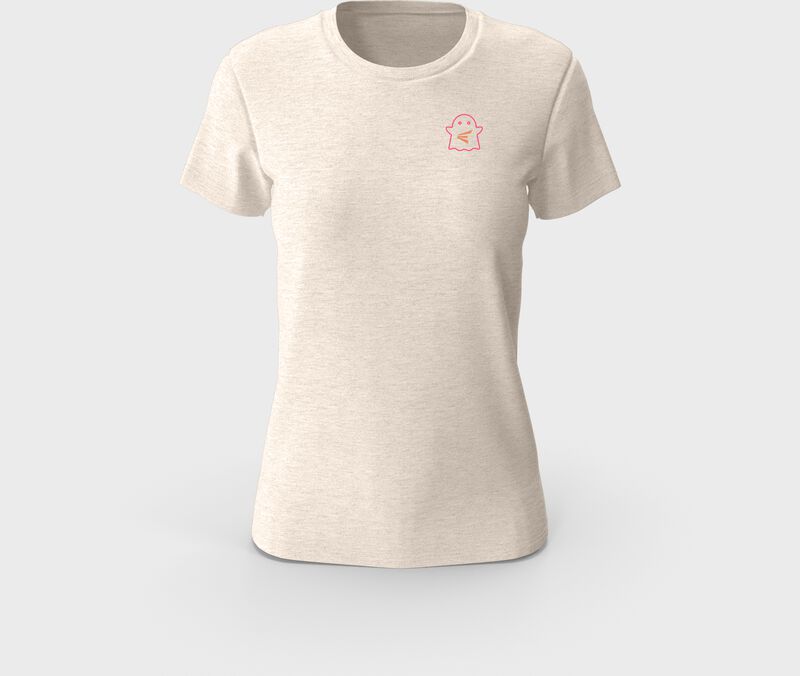 Easton Ghost "It Hits Different" Women's Tee, Pink, Women's S loading=