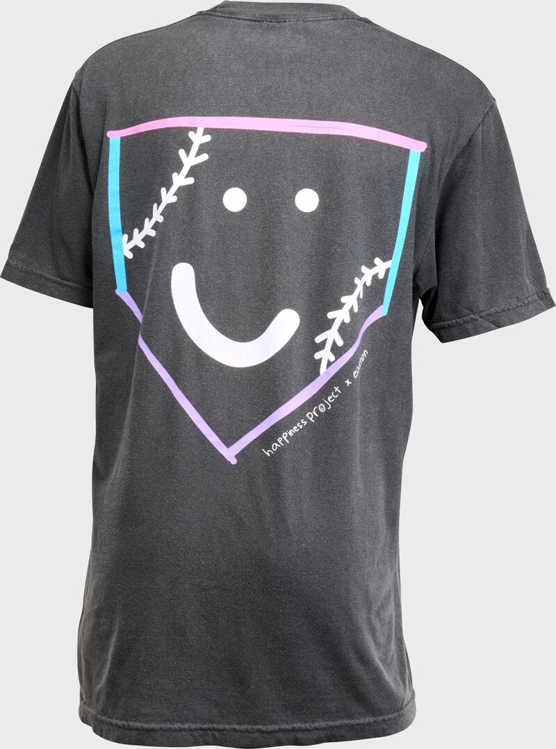 Easton x Happiness Project Just Smile Unisex Tee, Pepper, Adult S