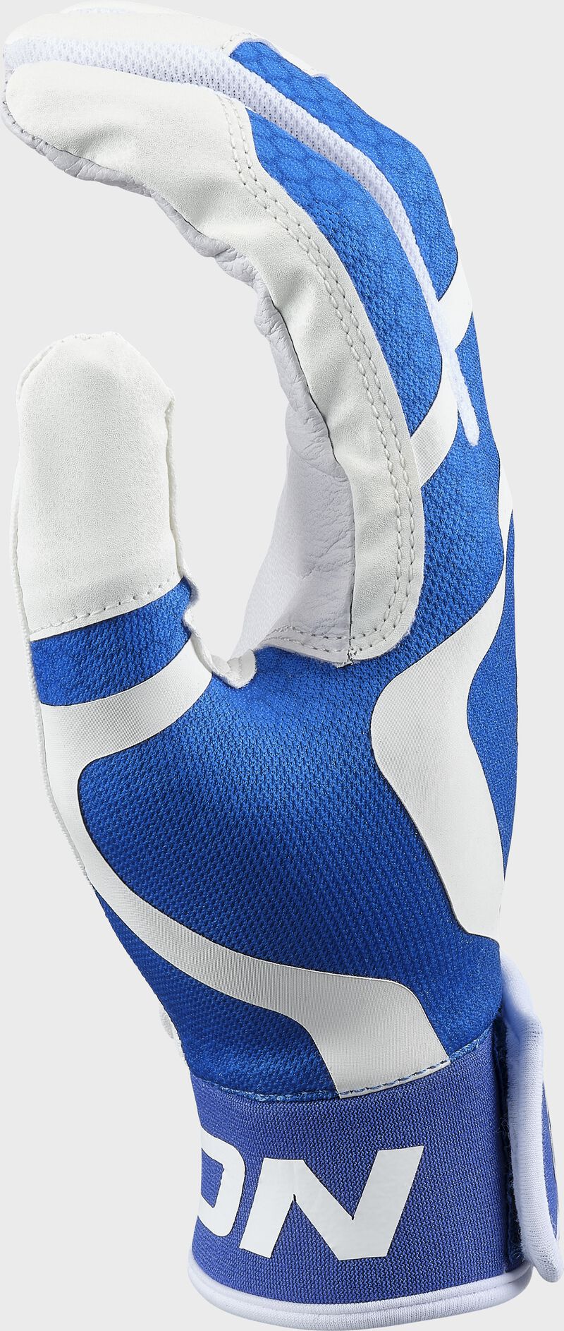 EASTON YOUTH MAV GT BASEBALL BATTING GLOVES - WHITE/ROYAL - SMALL loading=