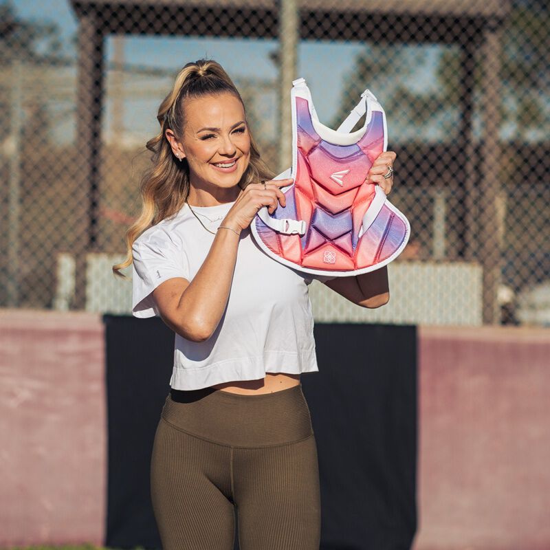 Easton Jen Schro My Very First Youth Catcher's Set, Pink, XS