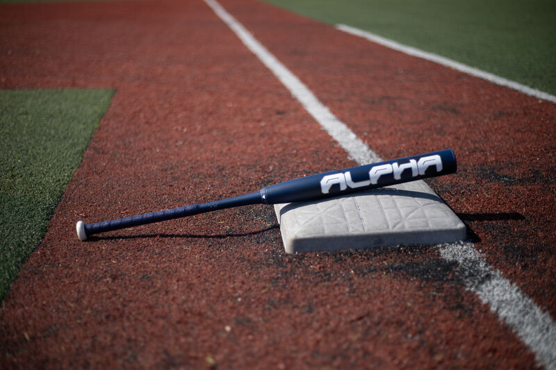 2025 Easton Alpha USA Two-Piece Loaded Slowpitch Bat, 27 oz