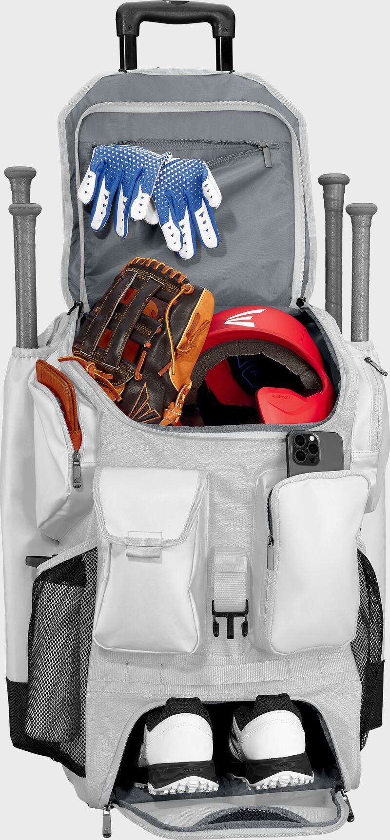 5-Tool Phenom Wheeled Bag, White