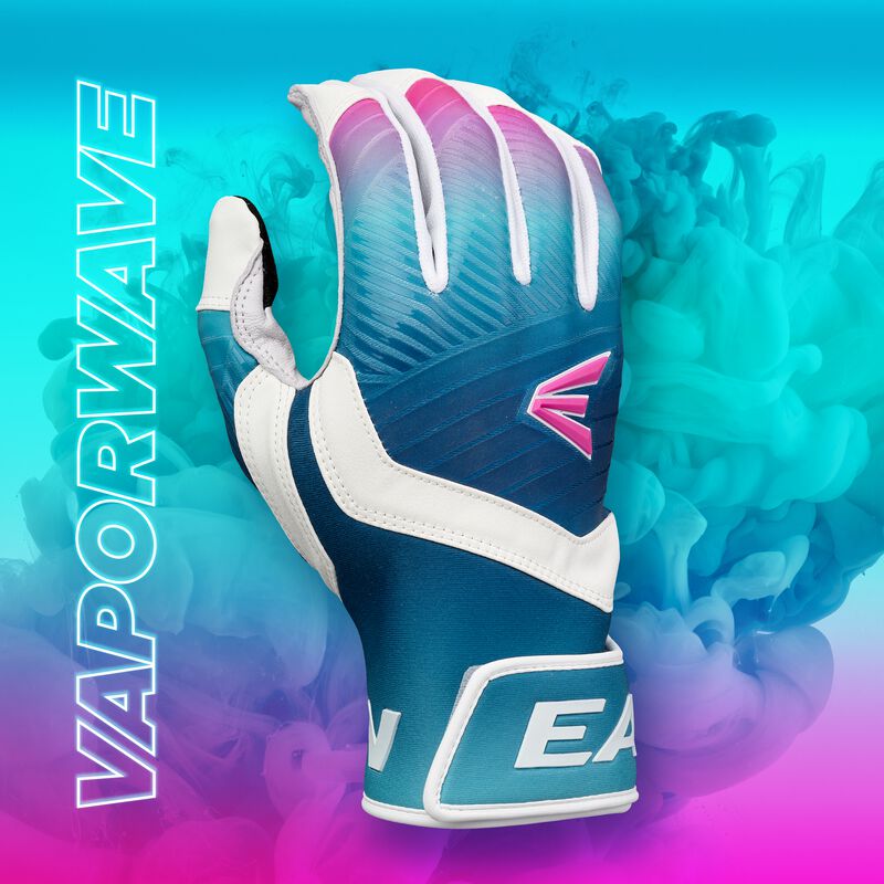 Walk-Off Ethos Hazy Collection Batting Gloves, Vaporwave, Adult S