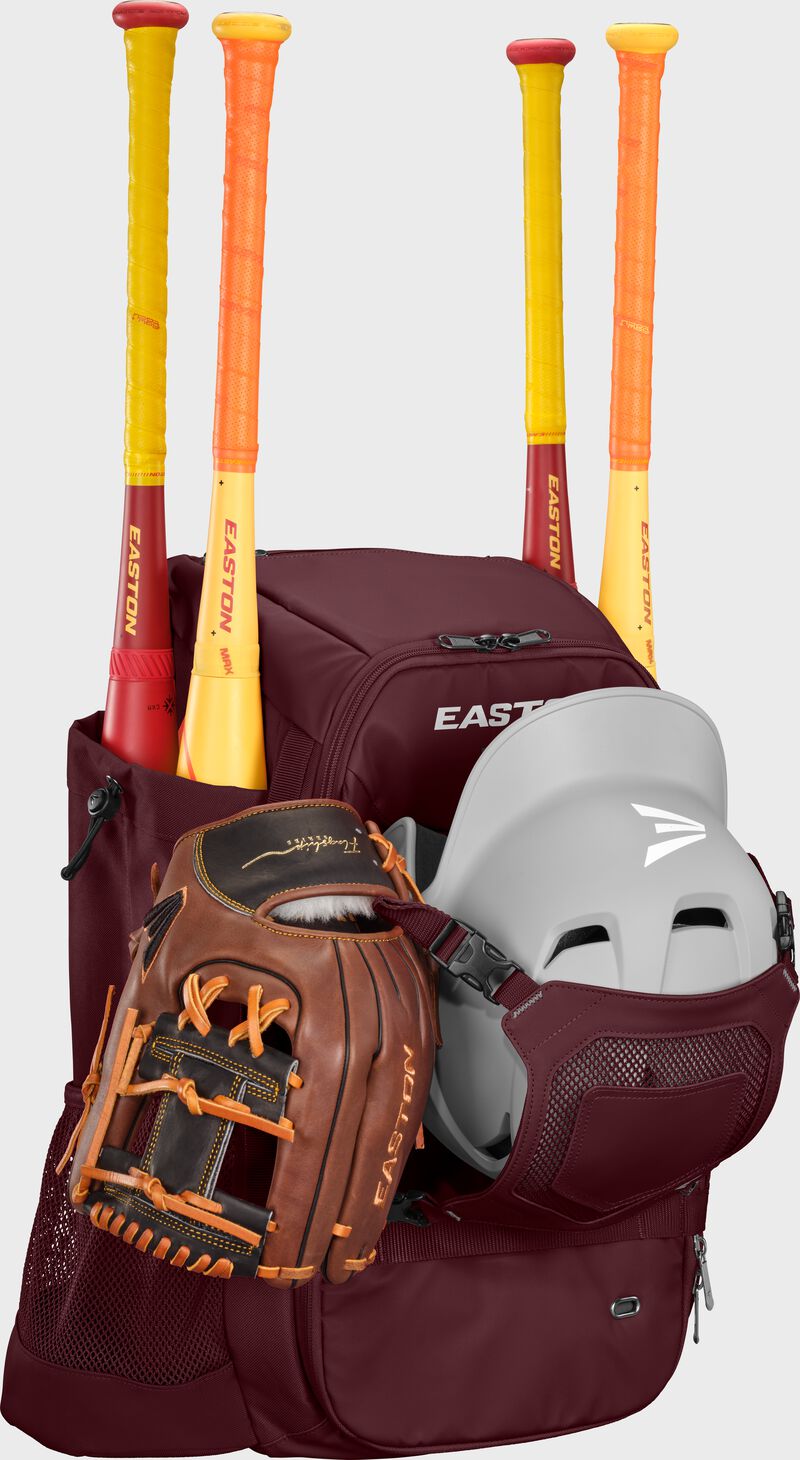 Easton Walk-Off Ethos Backpack, Maroon loading=