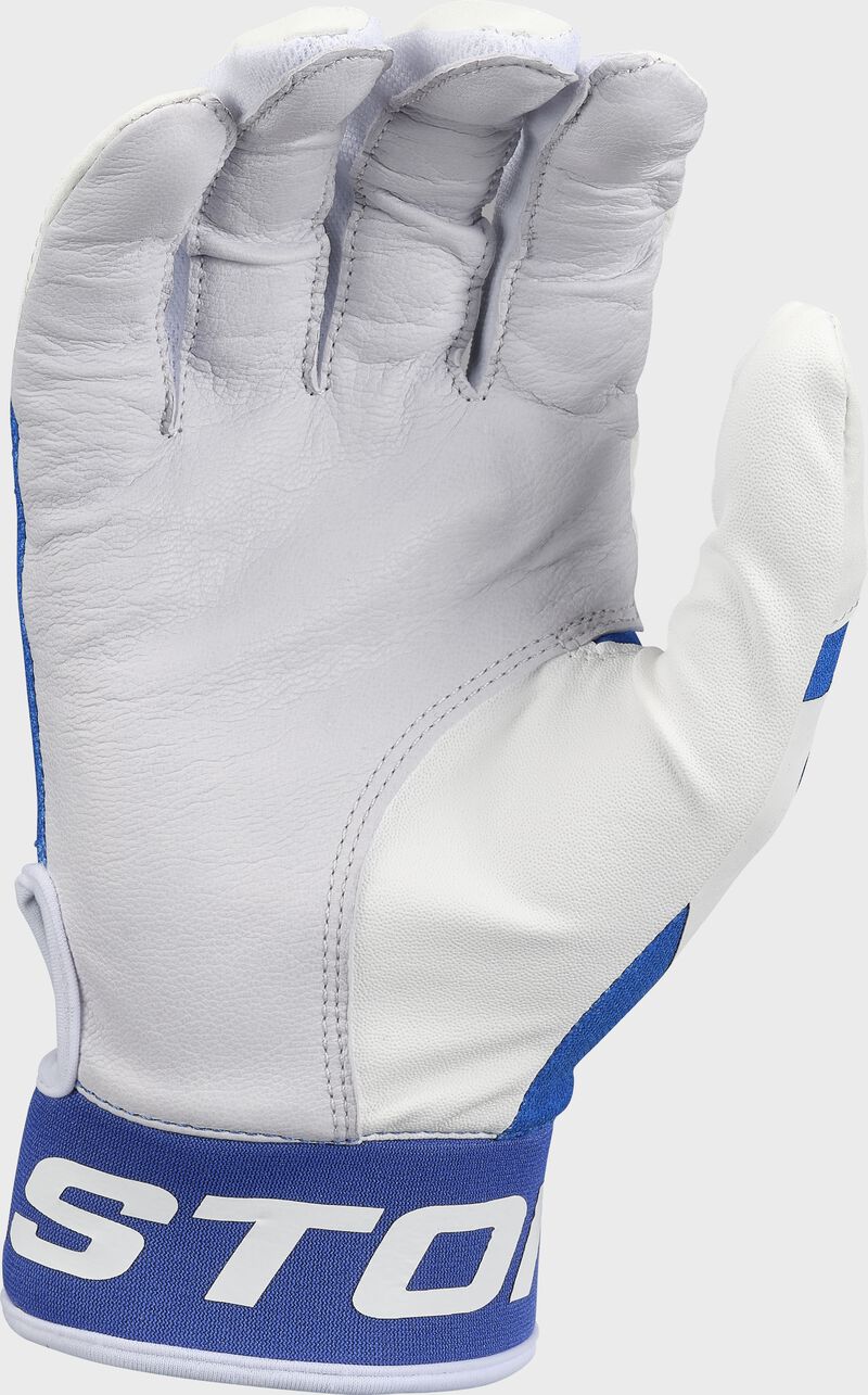 EASTON YOUTH MAV GT BASEBALL BATTING GLOVES - WHITE/ROYAL - SMALL loading=