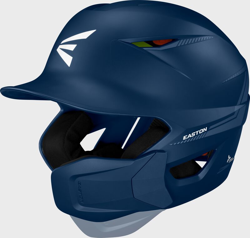 Easton Pro Max Batting Helmet With Multi-Adjust Jaw Guard loading=