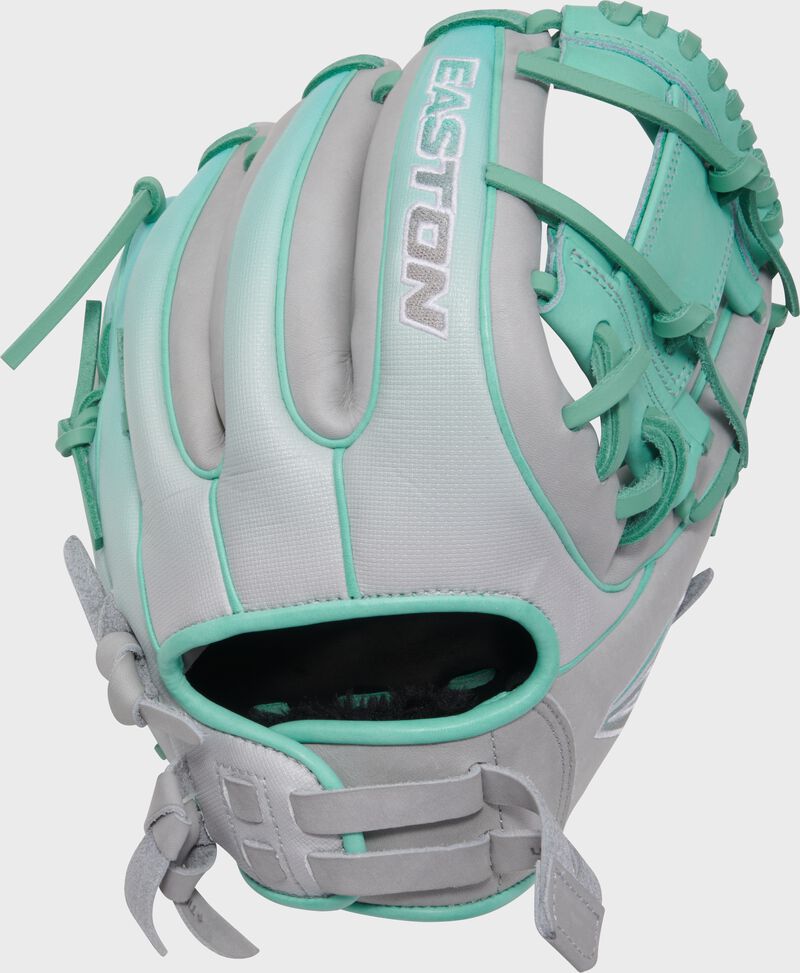 Professional Collection Color Splash 2.0 Grey/Mint 11.75" Fastpitch Infield Glove, Right Hand Throw