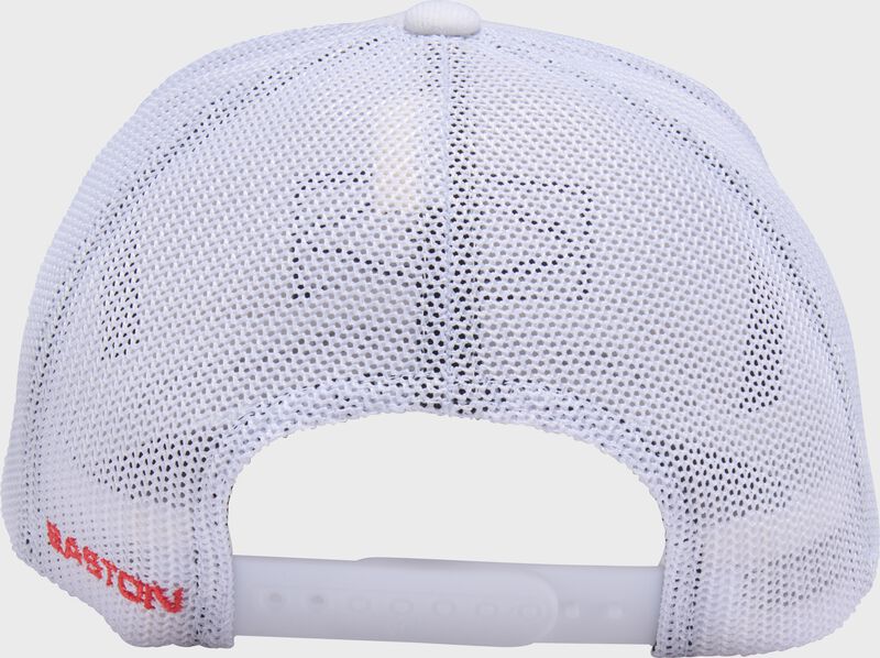 Easton Vintage Rope Hat, White/Navy/Red