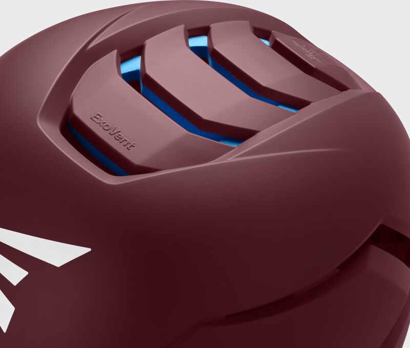 Easton Z50 Batting Helmet, Maroon, XL loading=
