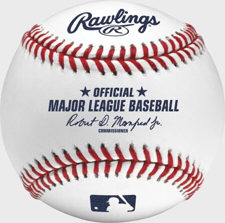 Rawlings Official Father's Day Blue Major League Manfred  Baseball Cubed