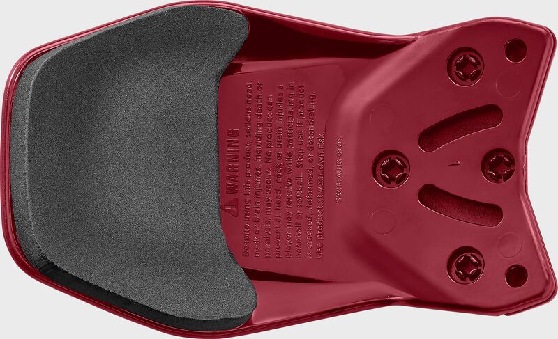Easton Mult-Adjust Jaw Guard, Cardinal
