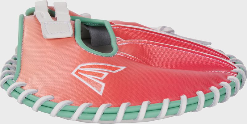 Right side of an Easton Jen Schro flat training glove
