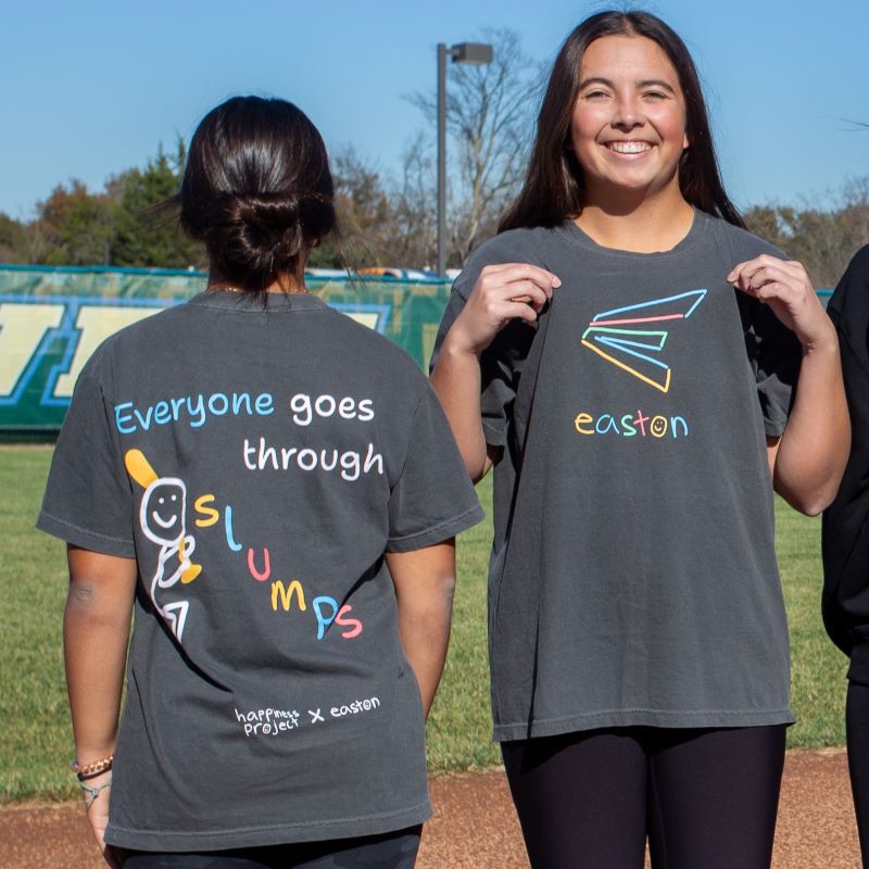 Easton x Happiness Project "Everyone Goes Through Slumps" Tee