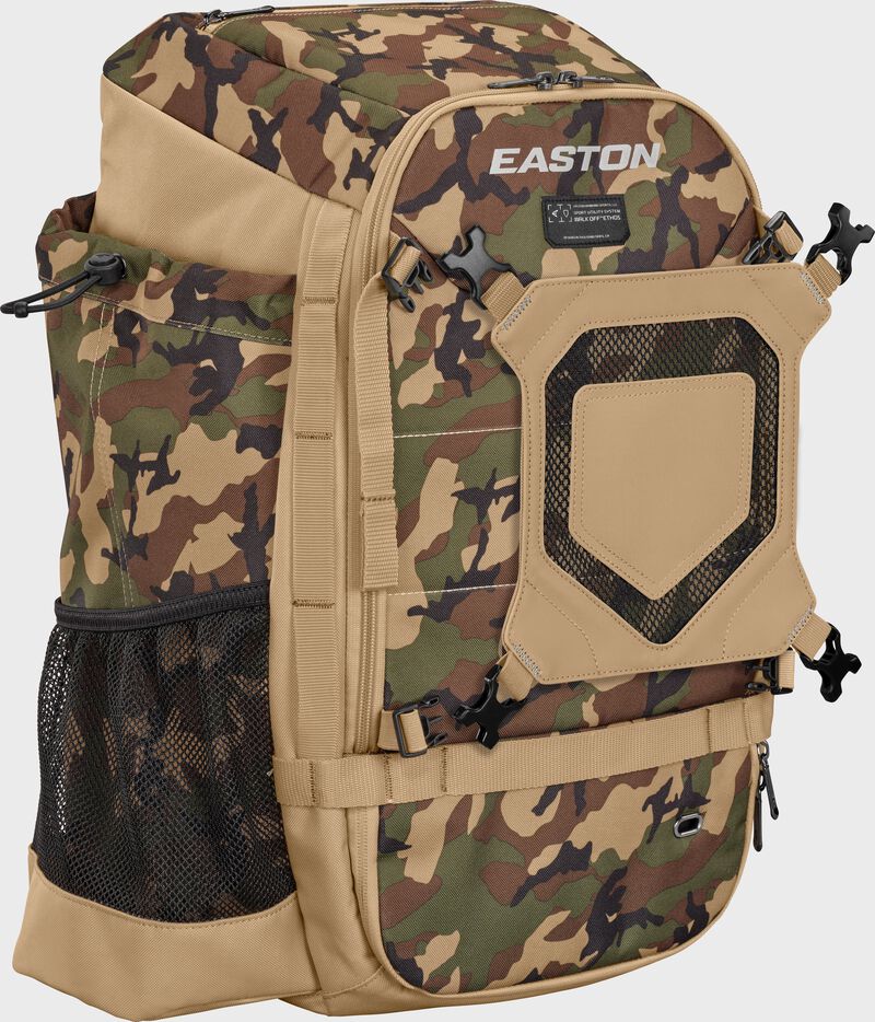 Easton Walk-Off Ethos Backpack, Tan/Army Camo