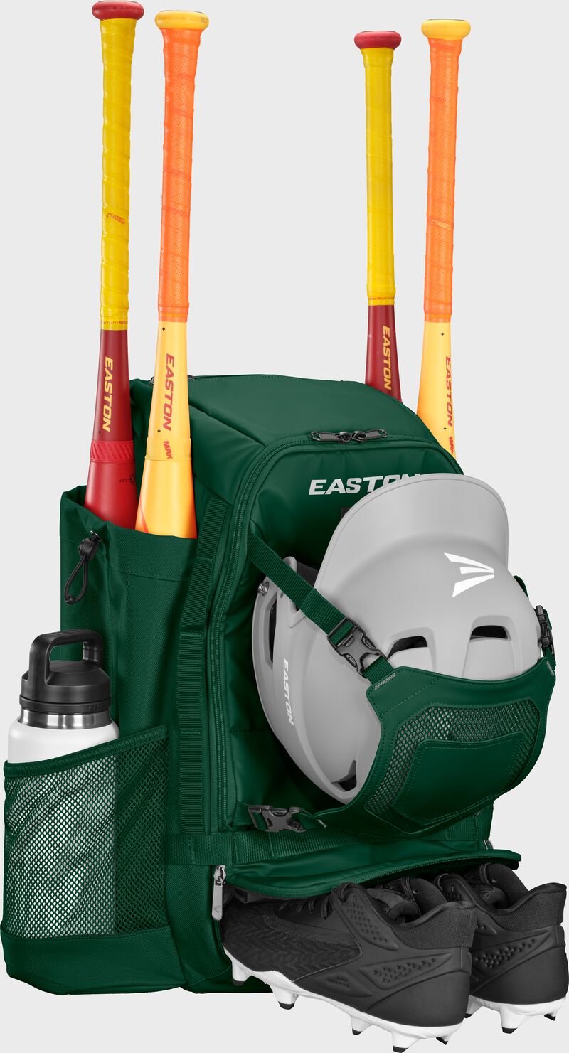 Easton Walk-Off Ethos Backpack, Dark Green loading=