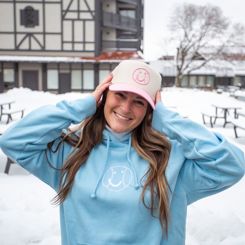 Easton x Happiness Project Hat, Pink