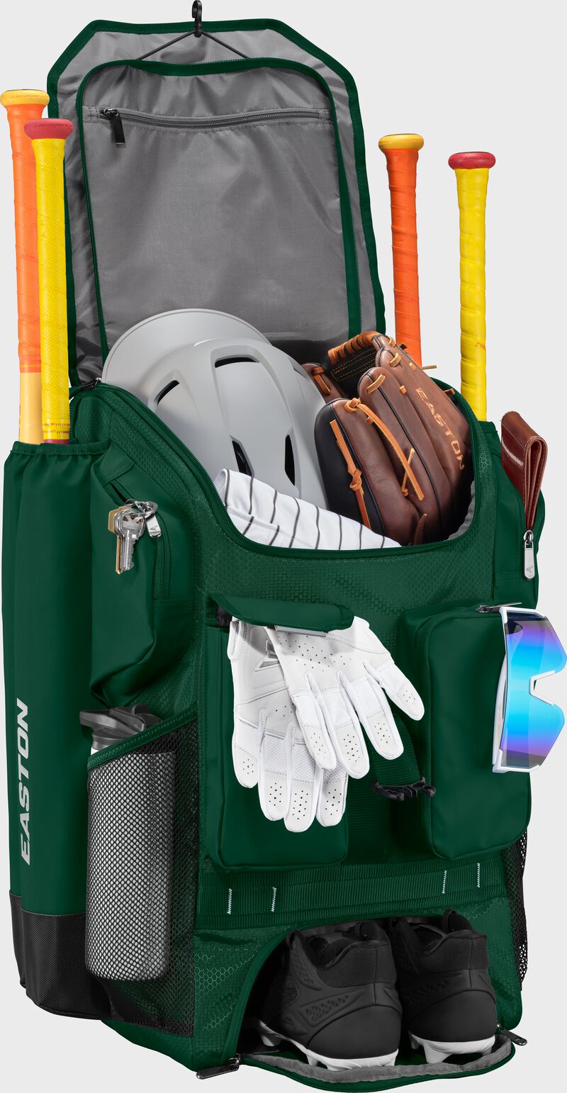 Easton 5-Tool Phenom Backpack, Dark Green loading=