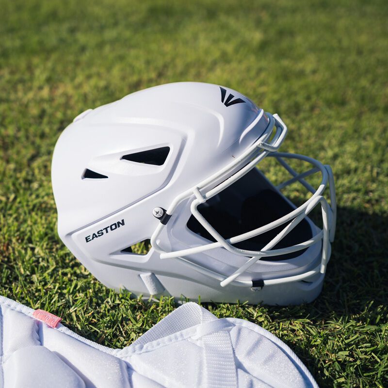 Easton Jen Schro My Very First Youth Catcher's Set, White, XS