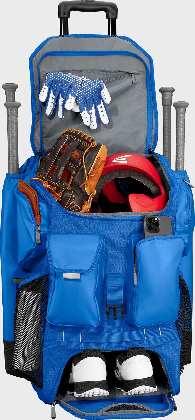 5-Tool Phenom Wheeled Bag, Columbia Blue