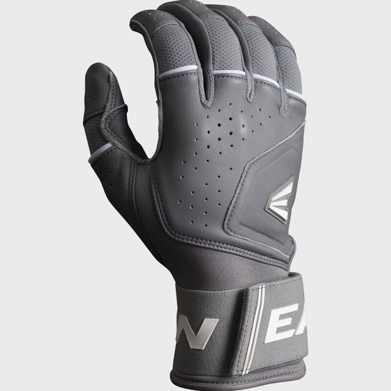 A grey Tantrum Pro Locked-In slowpitch batting glove
