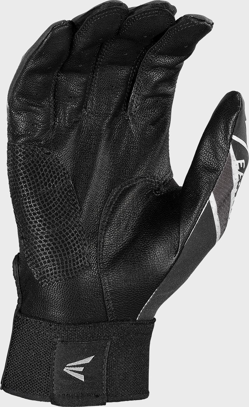 E0770 Easton Men's PRO Slowpitch Batting Gloves Black S loading=