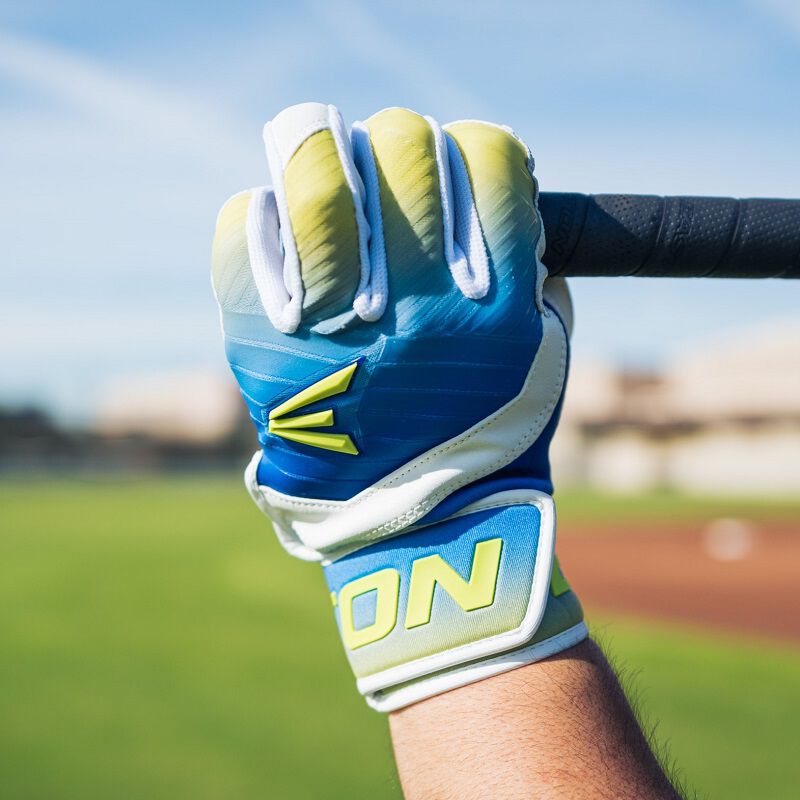 Walk-Off Ethos Hazy Collection Batting Gloves, Neptune Breeze, Adult S
