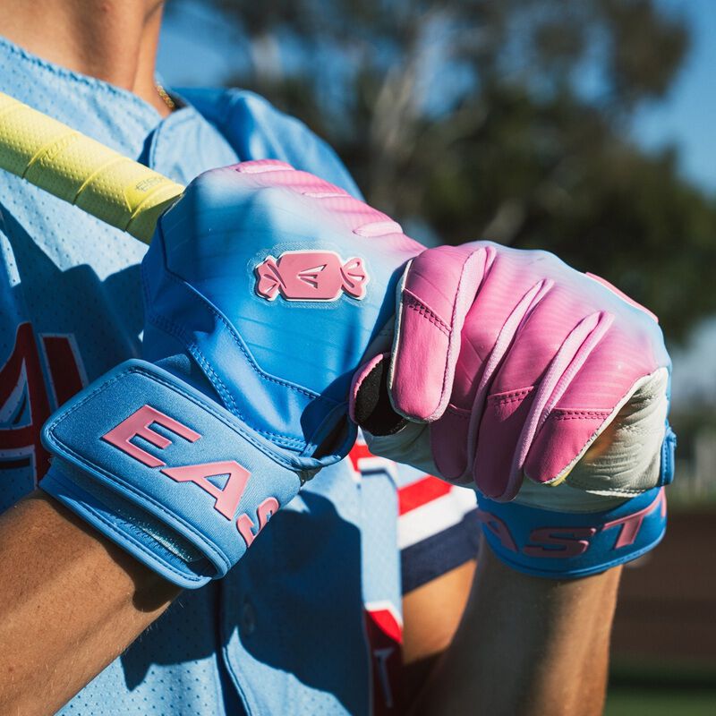 Easton Walk-Off Ethos Bubblegum Batting Gloves, Adult XL