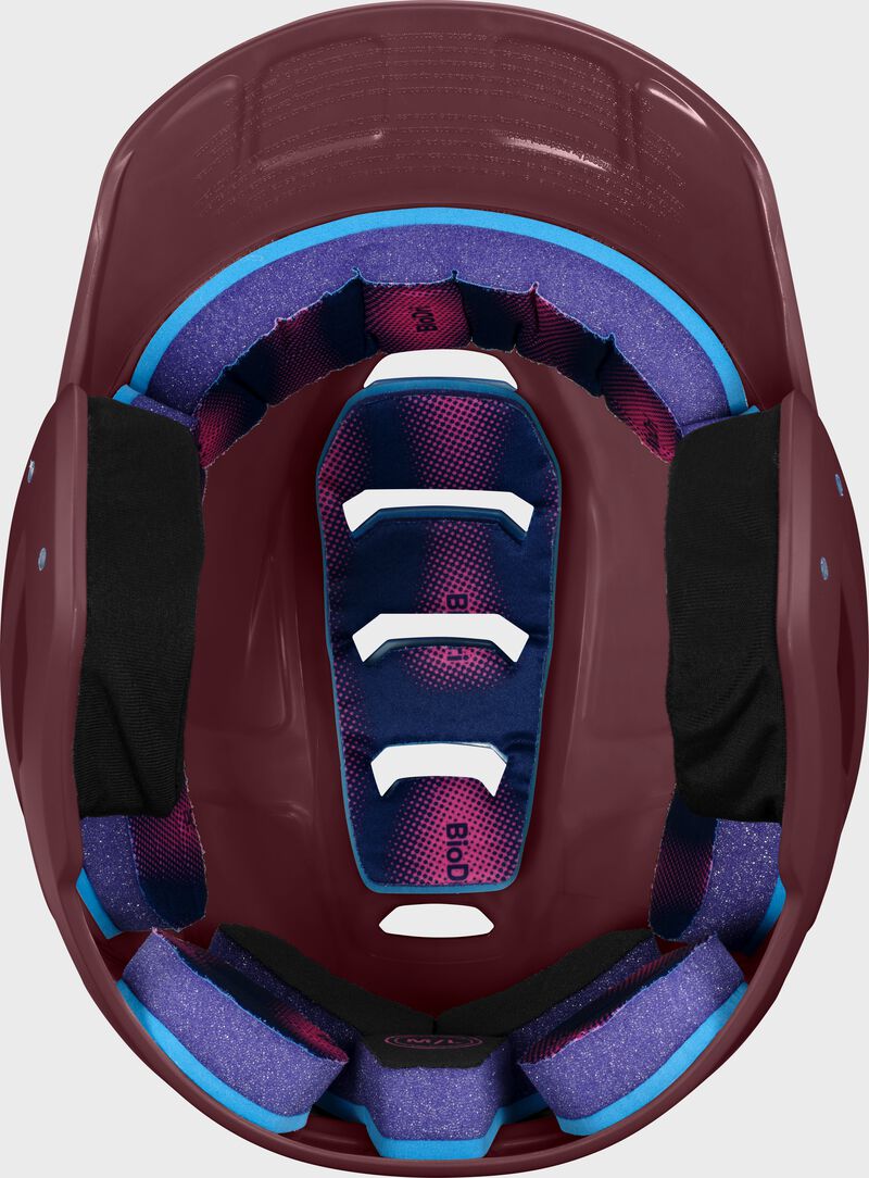 Easton Z50 Batting Helmet, Maroon, XL