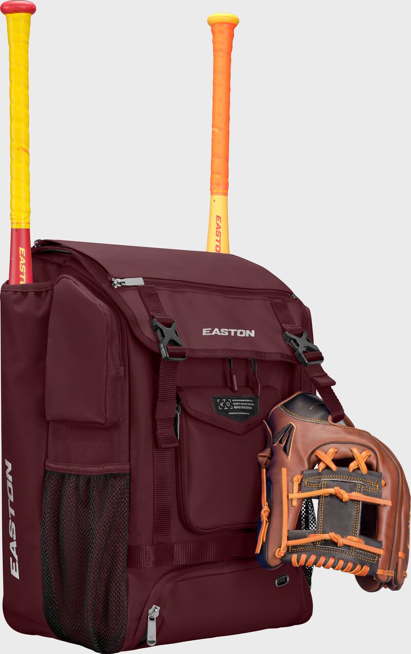 Easton MAV1 Backpack, Maroon