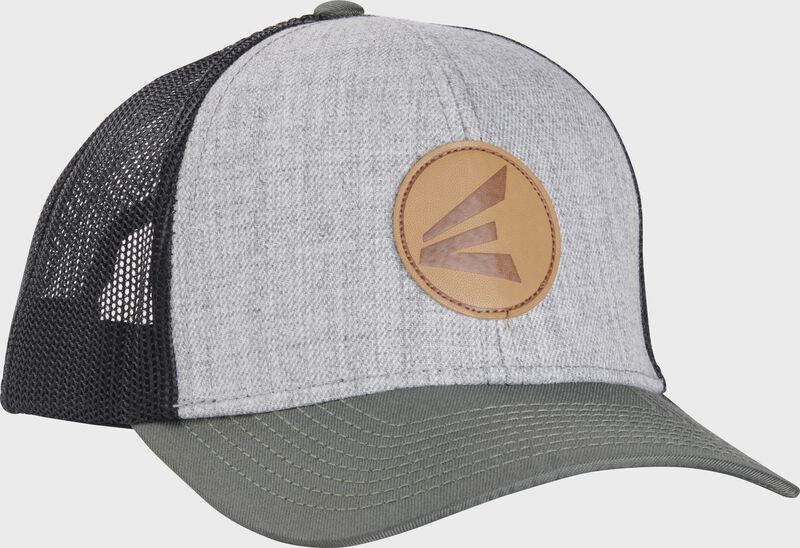 Easton Grey/Dark Green Mesh Snapback Hat