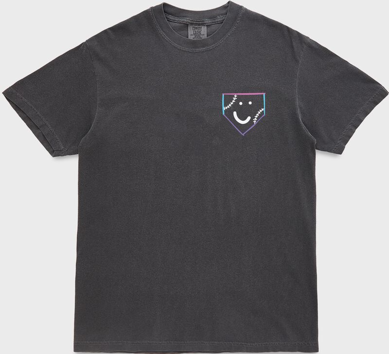 Easton x Happiness Project Just Smile Unisex Tee, Pepper, Adult S