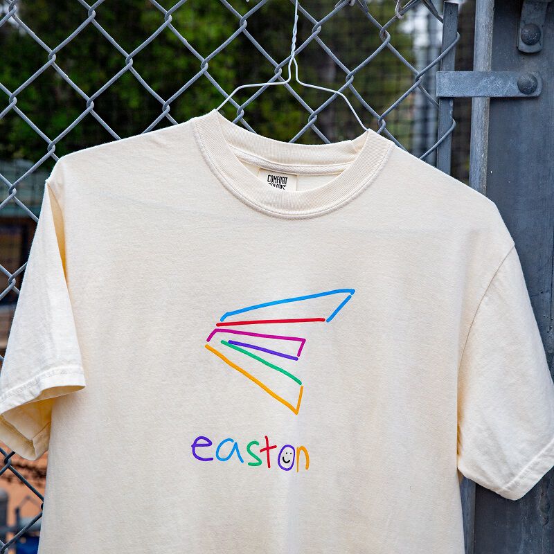 Easton Happiness Project Tee, Adult XL, Cream