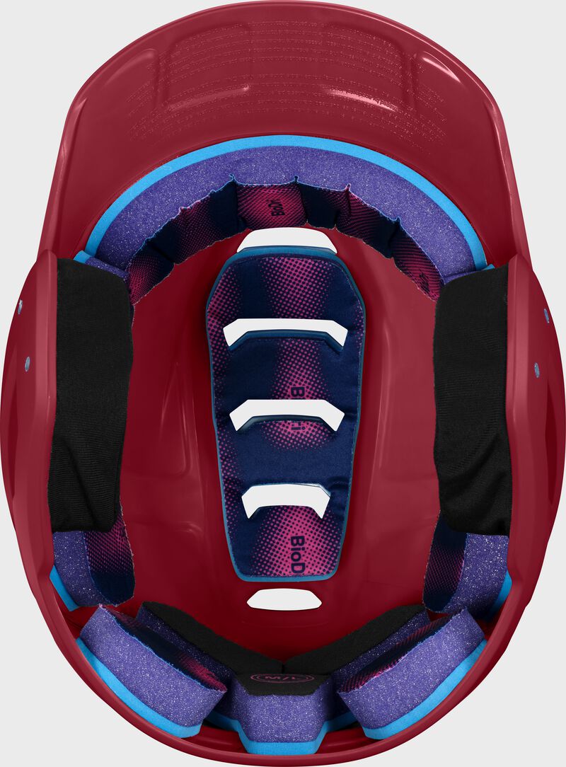 Easton Z50 Batting Helmet, Cardinal, XL