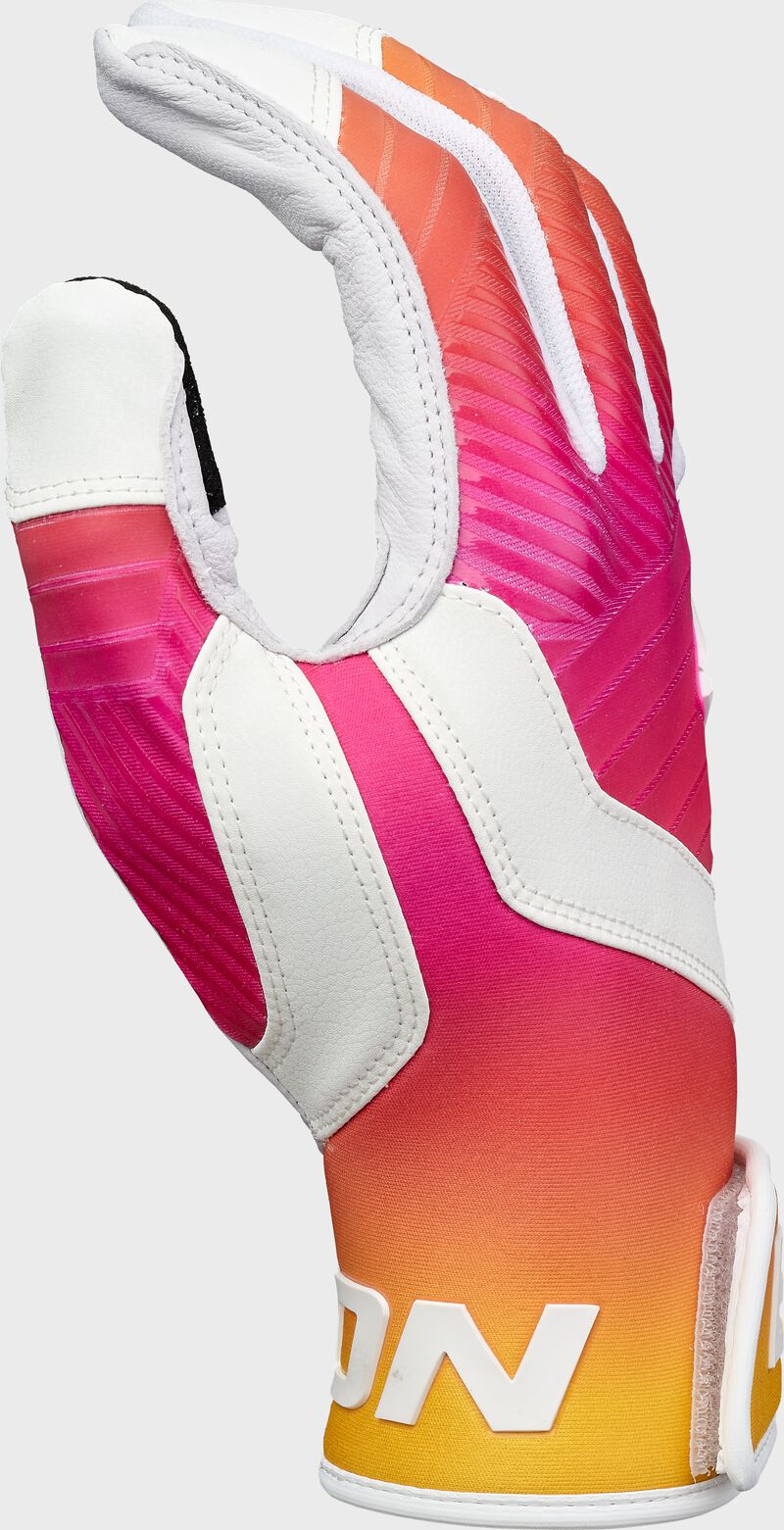Walk-Off Ethos Hazy Collection Batting Gloves, Malibu Sunset, Adult L