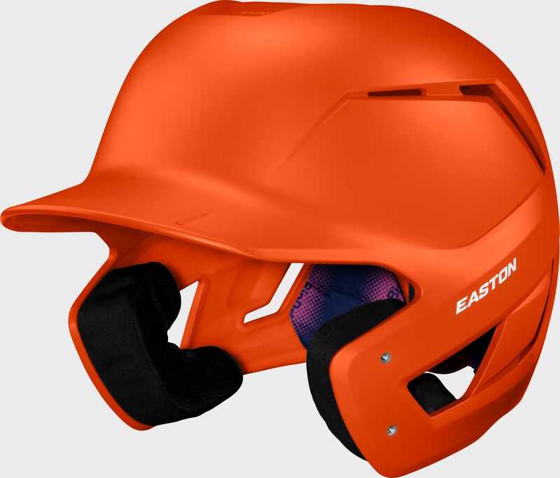 Easton Z50 Batting Helmet, Athletic Orange, S/M loading=