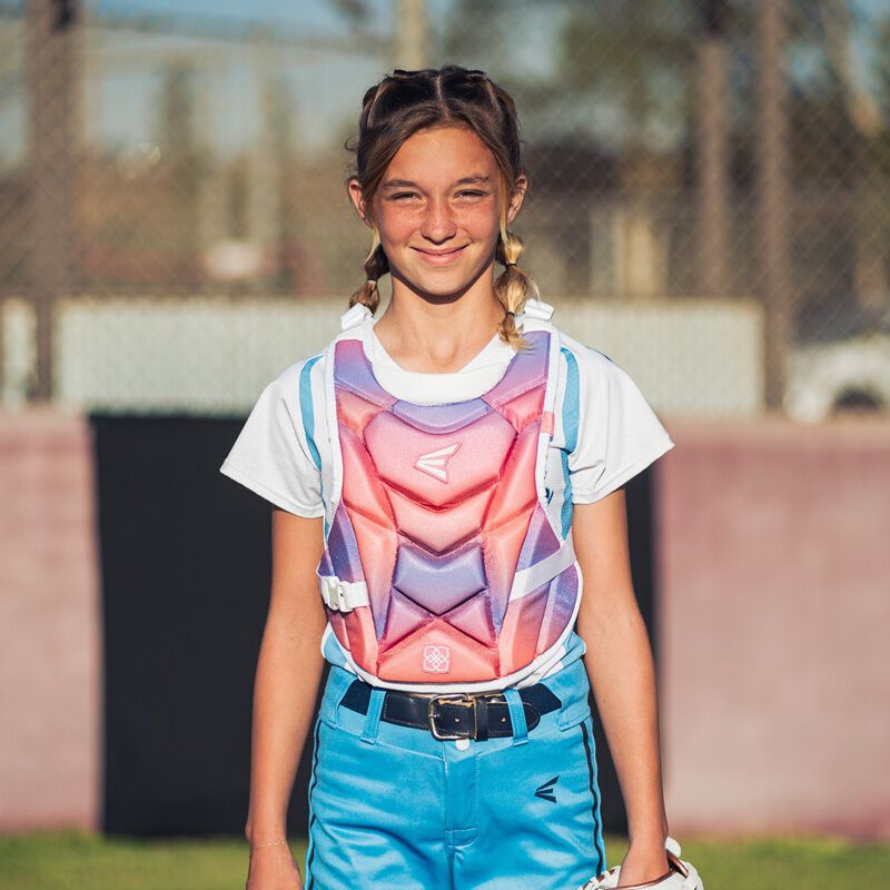 Easton Jen Schro My Very First Youth Catcher's Set, Pink, XS