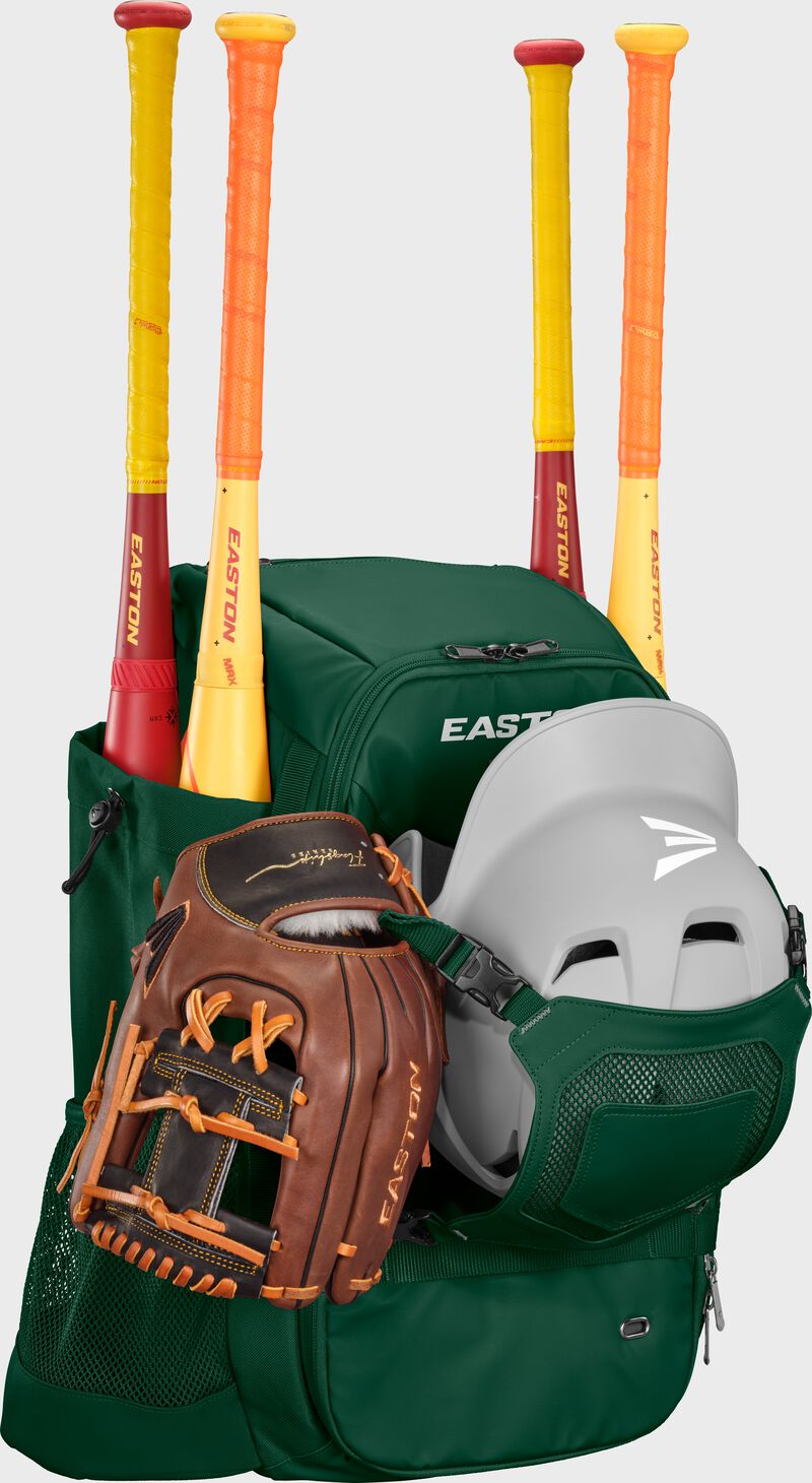 Easton Walk-Off Ethos Backpack, Dark Green loading=