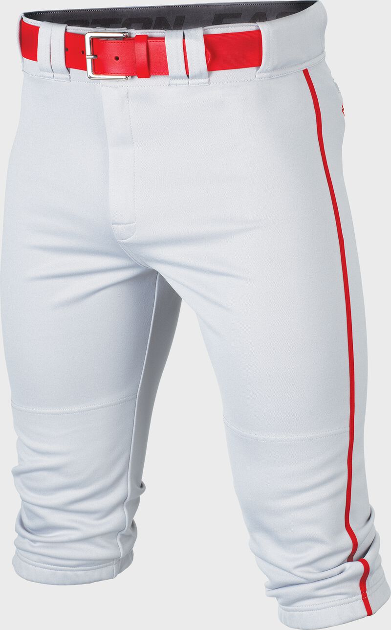 Rival+ Knicker Pant Adult Piped WHITE/RED L